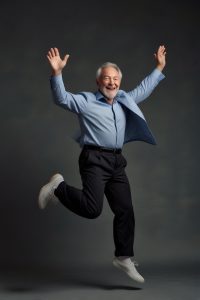 a man in 50 feeling great